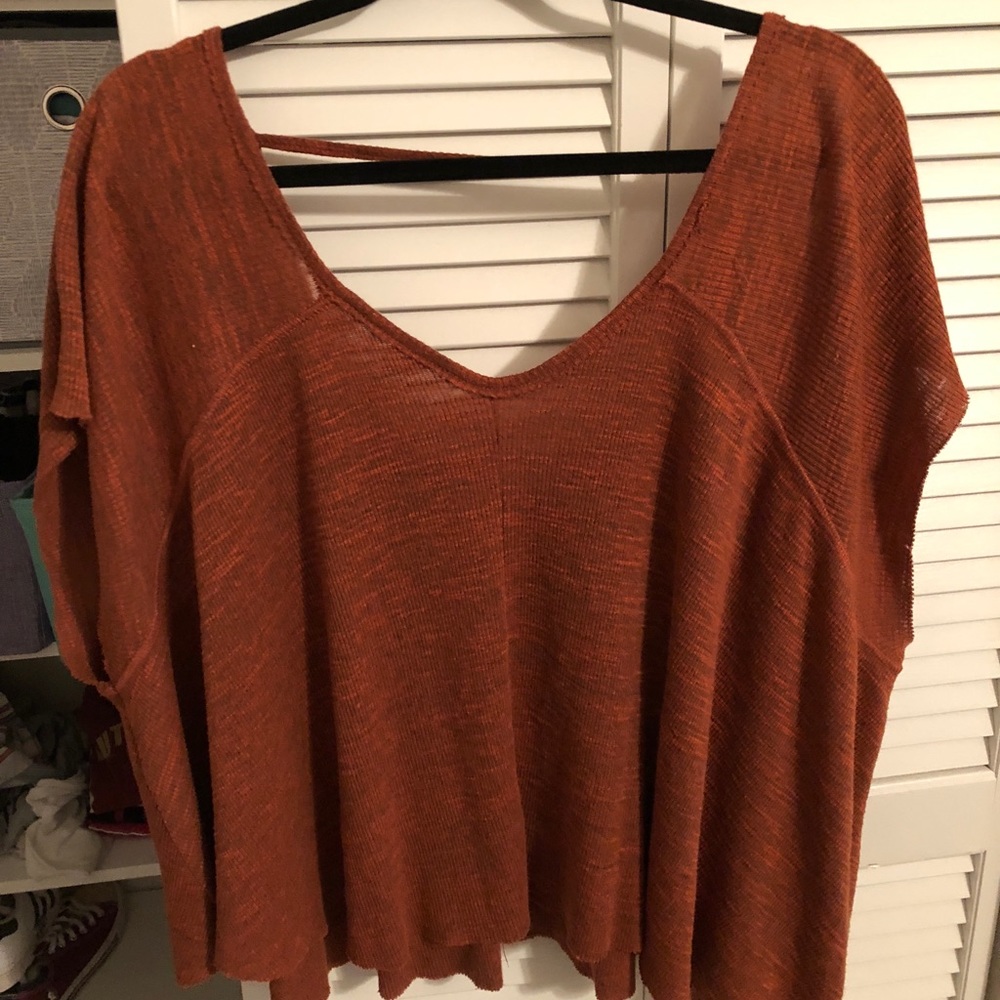 Oversized free people tshirt